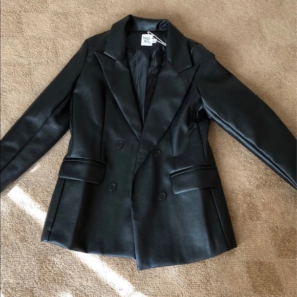 Princess Polly | Jackets & Coats | Princess Polly Ellen Leather Jacket | Poshmark